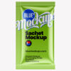 Sachet Mockup | Metallic