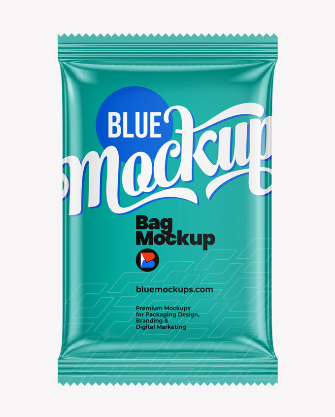 Food Bag Mockup | Glossy