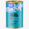 Tin Can Mockup | Top View