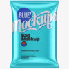 Food Bag Mockup | Metallic