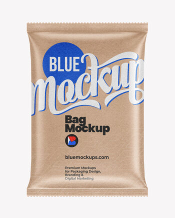 Food Bag Mockup | Kraft
