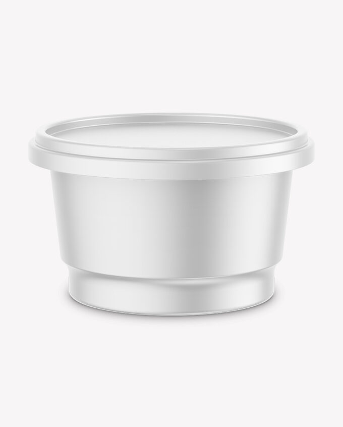 Plastic Container Mockup | Top View - Image 2