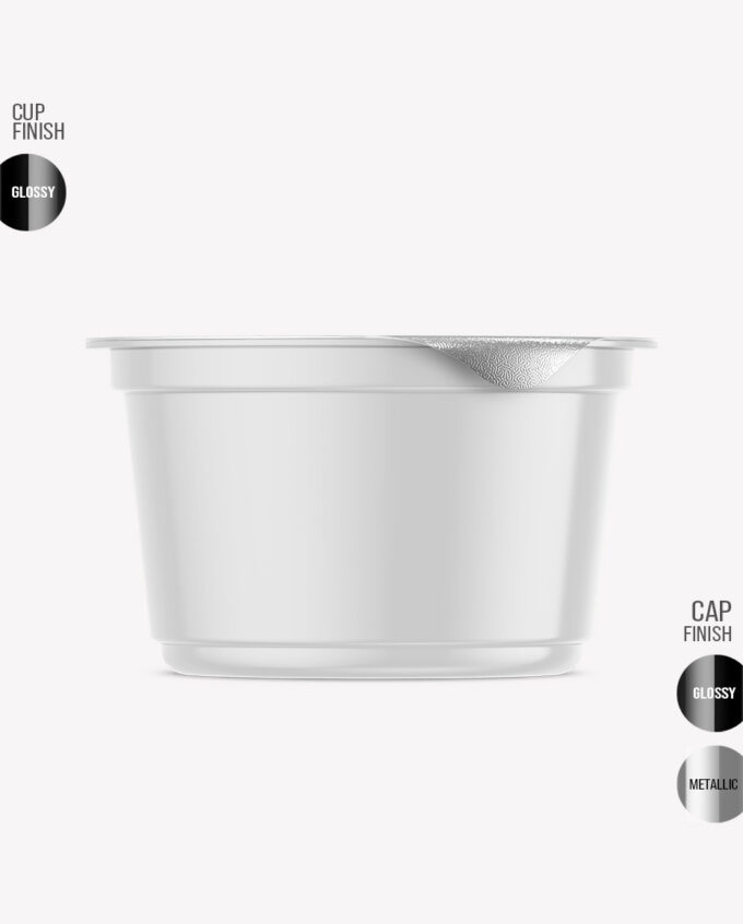 Yogurt Cup Mockup | Front - Image 2