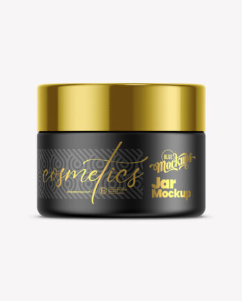 Cosmetic Jar Mockup | Matte