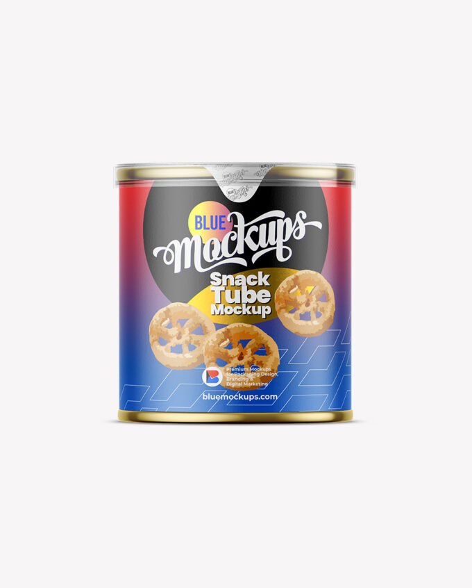 Snack Tube Mockup | Matte