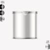 Snack Tube Mockup | Metallic - Image 2