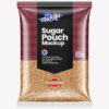 Glossy Food Bag Mockup | Light Brown Sugar | Front View
