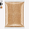 Glossy Food Bag Mockup | Light Brown Sugar | Front View - Image 2