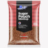 Glossy Food Bag Mockup | Dark Brown Sugar | Front View