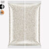 Glossy Food Bag Mockup | Basmati Rice | Back View - Image 2