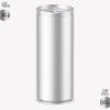 Aluminium Can Mockup | Matte Metallic - Image 2