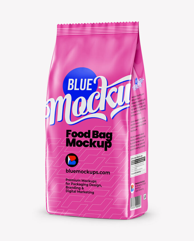 Food Bag Mockup | Glossy