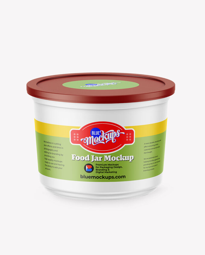 Food Jar Mockup | Matte - Image 3