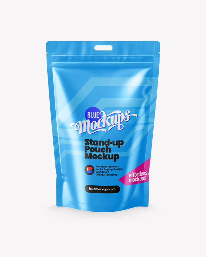Stand-up Pouch Mockup | Glossy