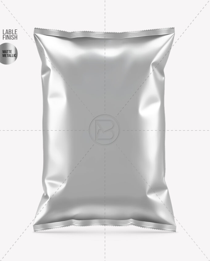 Food Bag Mockup | Metallic - Image 2