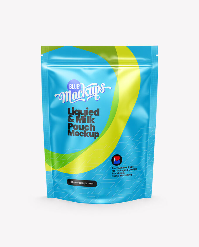 Stand-up Pouch Mockup | Glossy