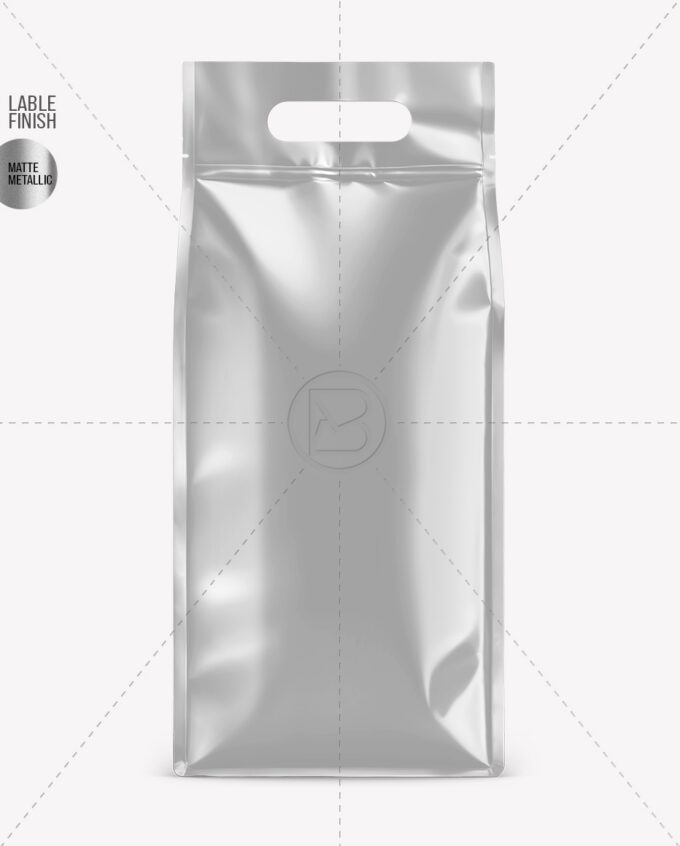 Food Bag Mockup | Metallic - Image 2