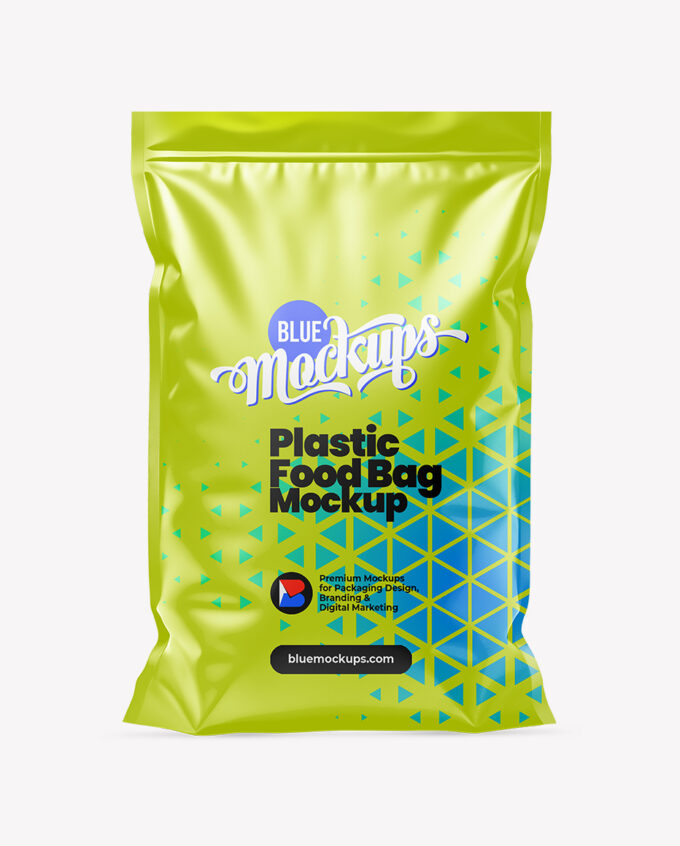 Food Bag Mockup | Glossy