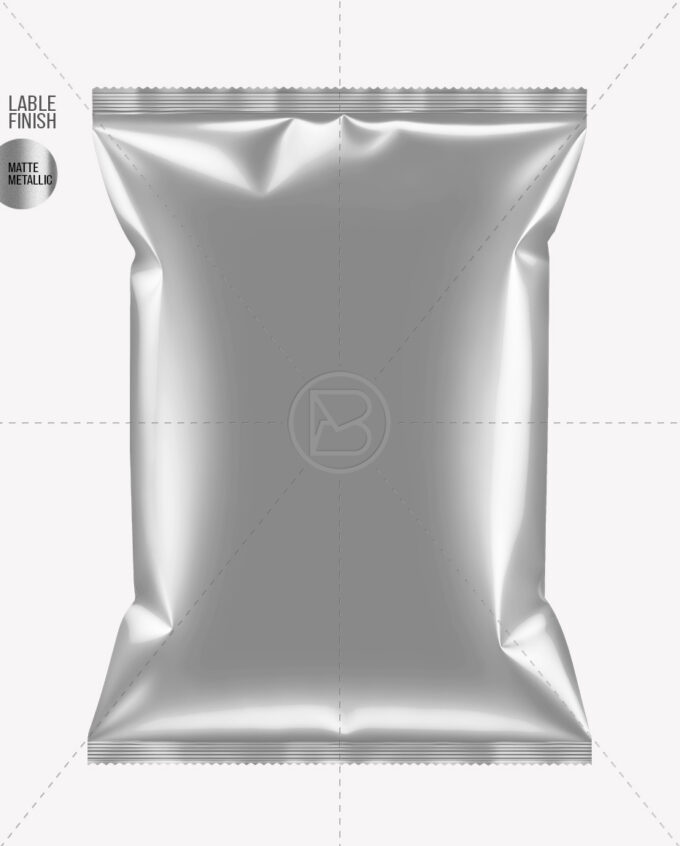 Food Bag Mockup | Metallic - Image 2
