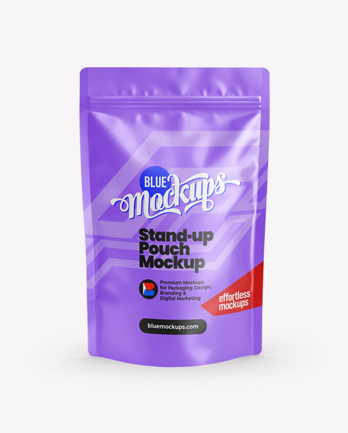 Stand-up Pouch Mockup | Glossy