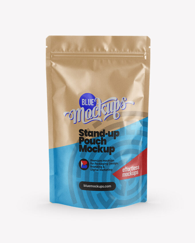 Stand-up Pouch Mockup | Paper
