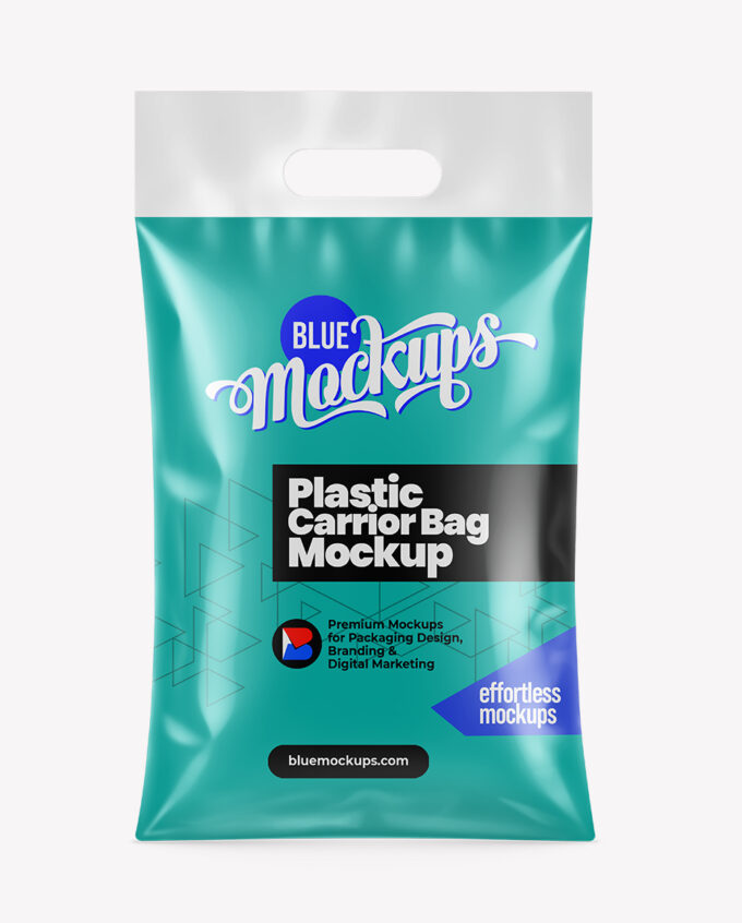 Carrier Bag Mockup | Glossy
