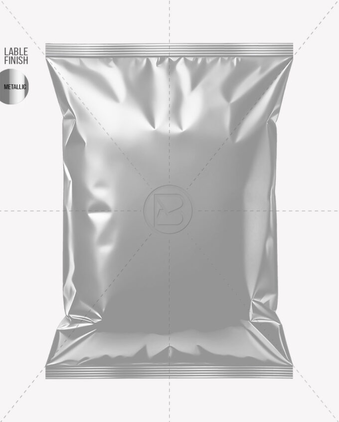 Food Bag Mockup | Metallic - Image 2