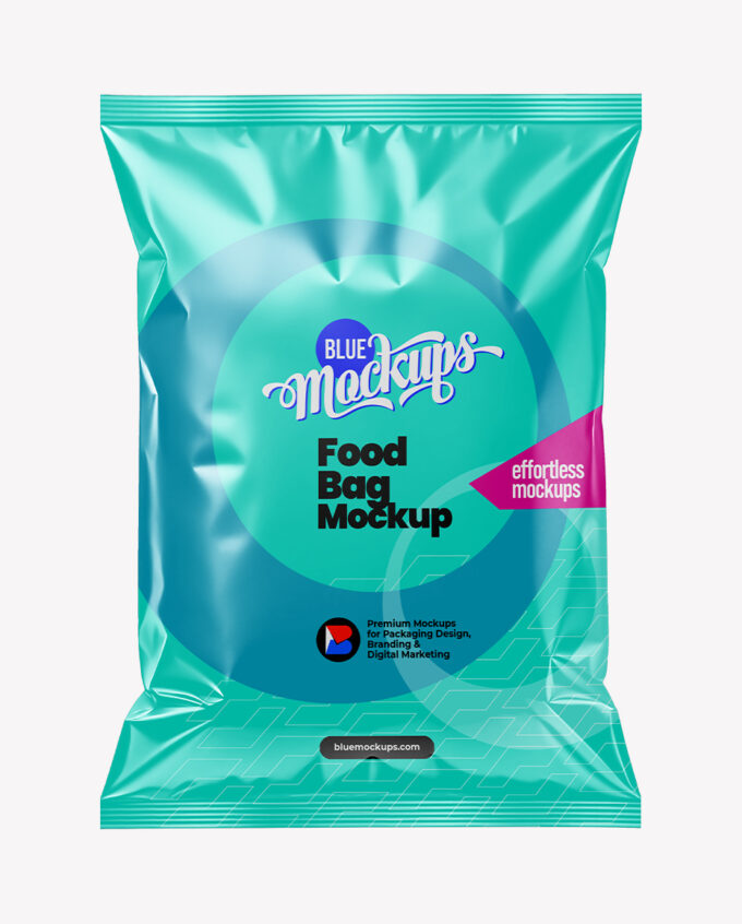Food Bag Mockup | Glossy