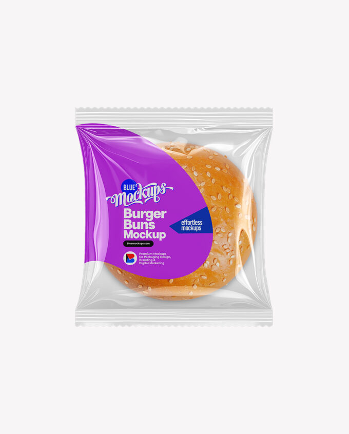 Burger Buns Mockup | Glossy