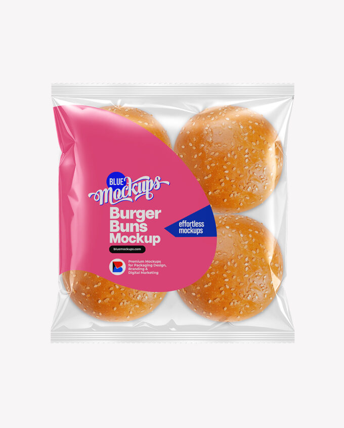 Burger Buns Mockup | Glossy