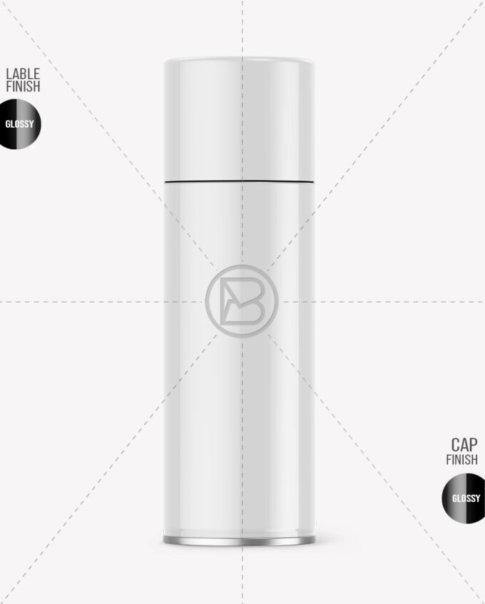 Aerosol Can Mockup | Glossy - Image 2