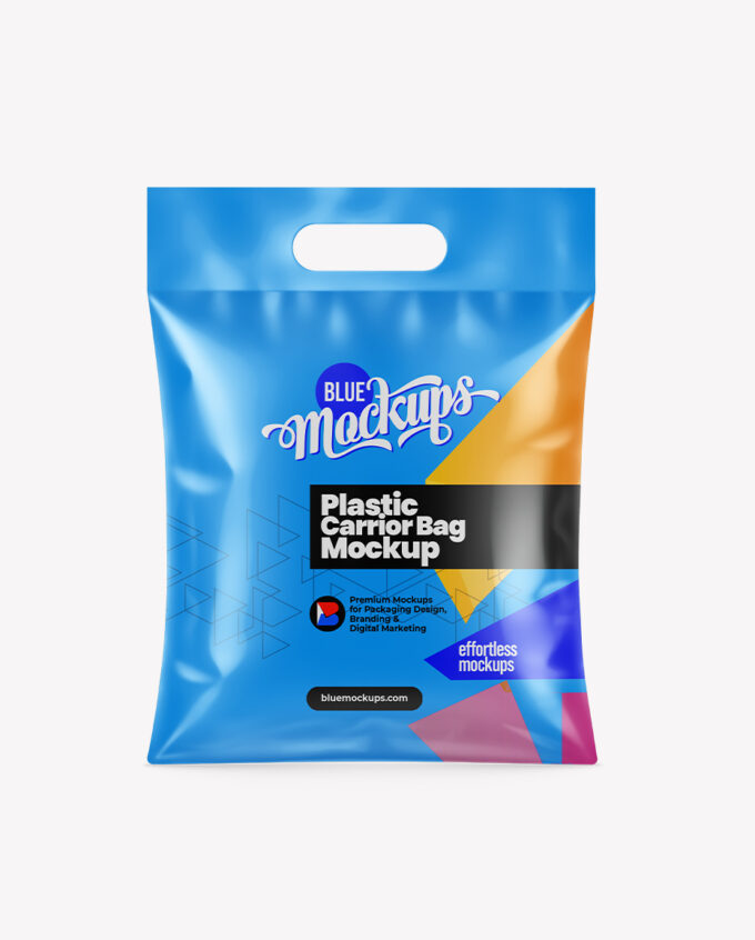 Carrier Bag Mockup | Glossy