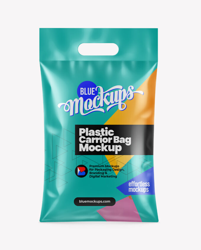 Carrier Bag Mockup | Glossy